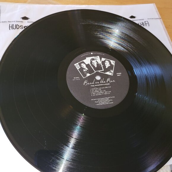 Paul McCartney & Wings - Band on the Run - 1973 Apple SO-3415 Rock Vinyl LP LPC - Picture 11 of 11